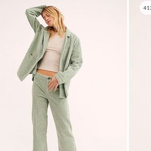 FREE PEOPLE PANTS SUIT SET